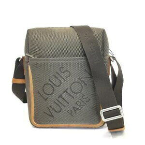 Louis Vuitton Citadan Shoulder Bag khaki Green Brown